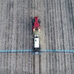 Spot spraying operation